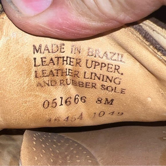 Stephan Bossi Handmade Brown Oxfords Leather Upper Insole Lining Men’s 8M 051666 main image 7